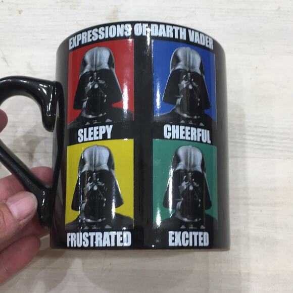 Star Wars Expressions of Darth Vader ceramic coffee tea kitchen mug - Picture 1 of 3